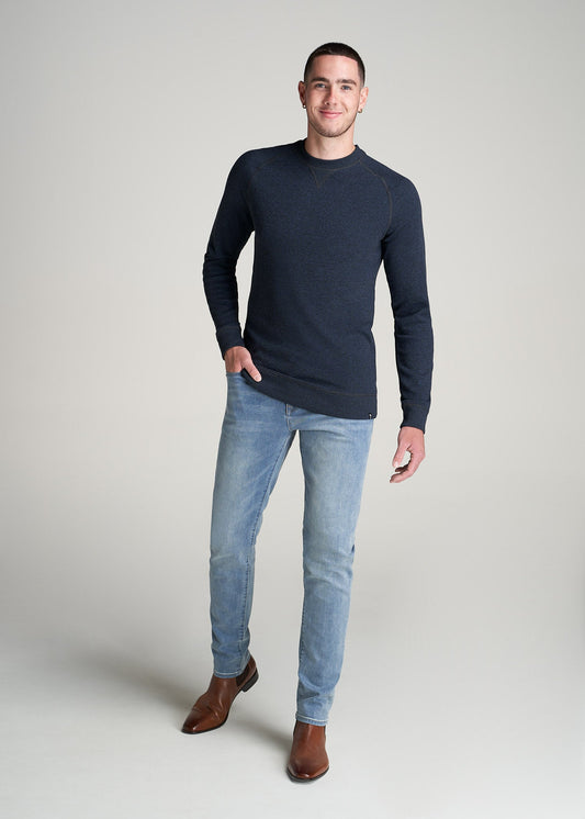 American-Tall-Men-Thermal-Raglan-LongSleeve-NavyMix-full