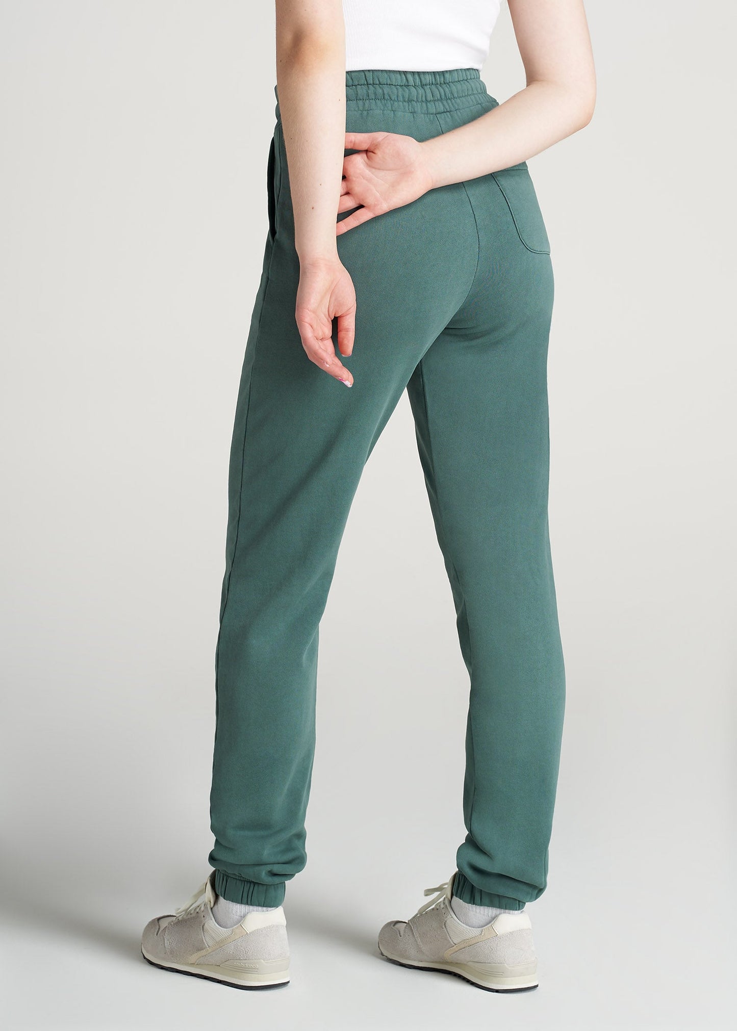 American-Tall-Women-8020-GD-HighWaist-SweatPants-JuniperGreen-back