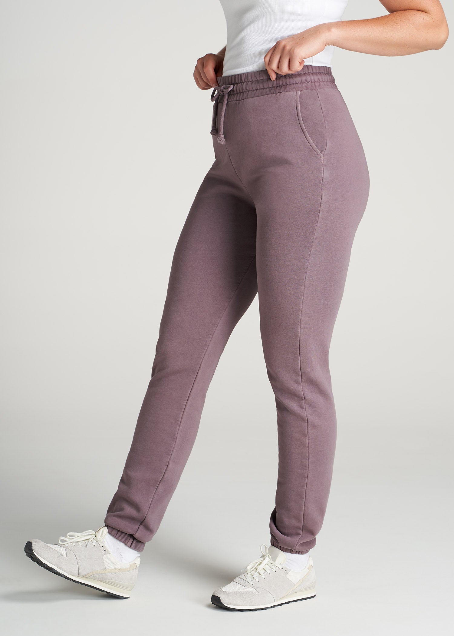 American-Tall-Women-8020-GD-HighWaist-SweatPants-SmokedMauve-side