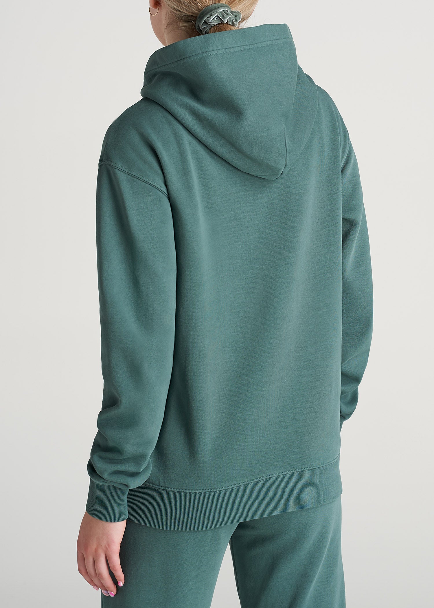 American-Tall-Women-8020-GD-WKND-Hoodie-JuniperGreen-back