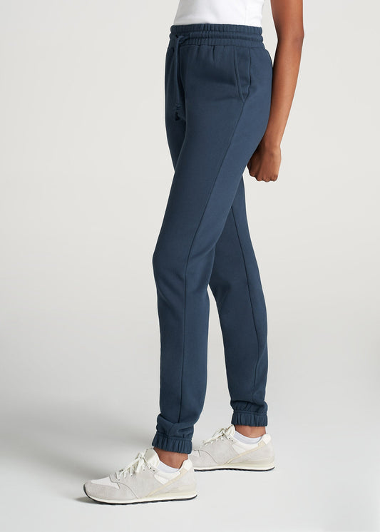 American-Tall-Women-8020-PD-HighWaist-Sweatpants-BrightNavy-side