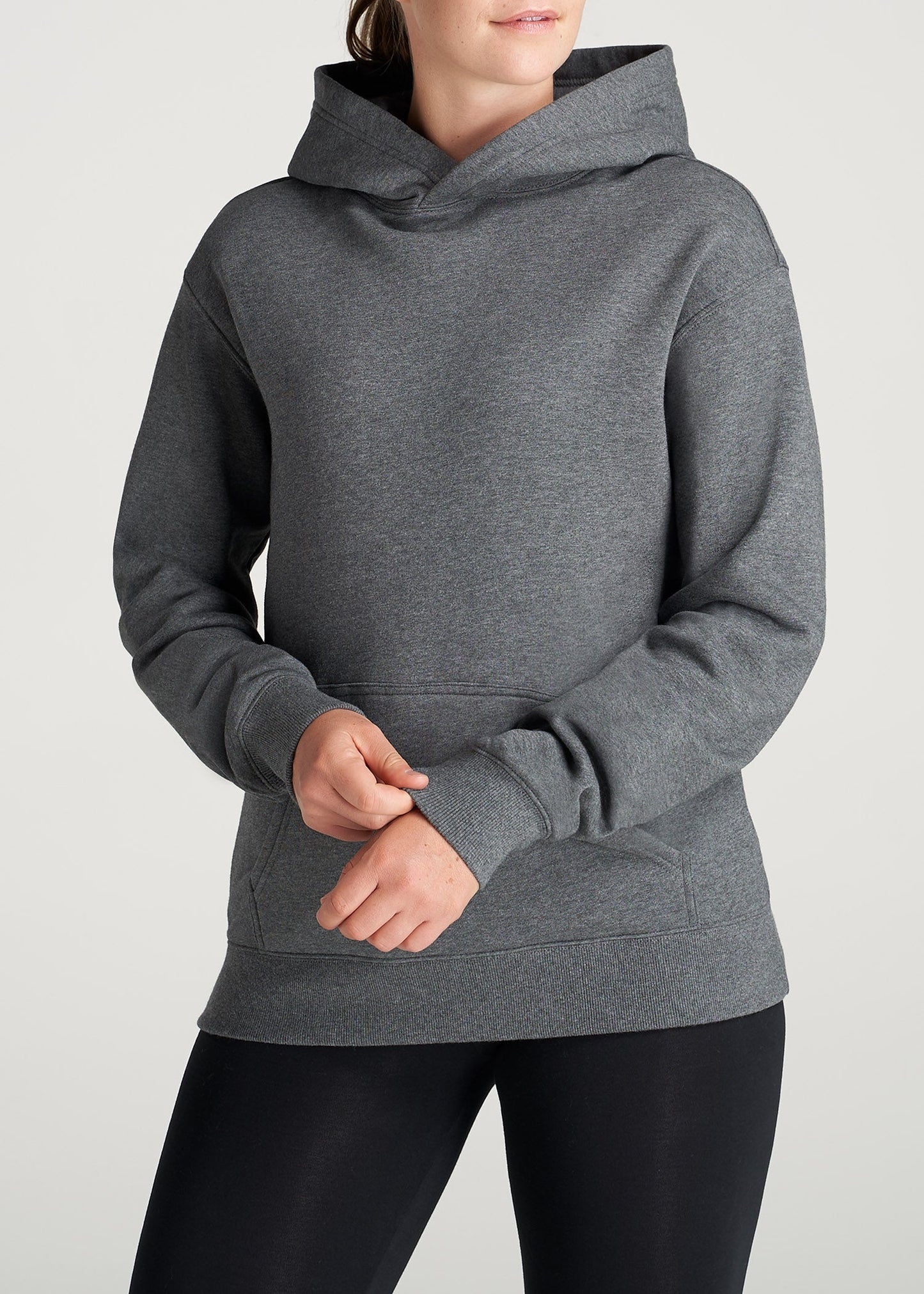 American-Tall-Women-8020-PD-WKNDHoodie-CharcoalMix-front