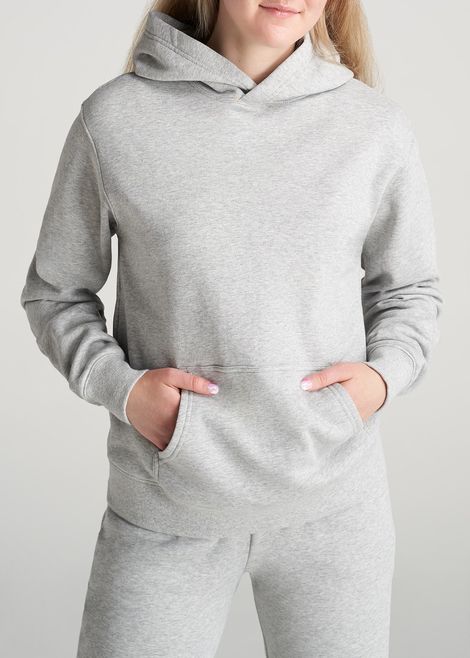 American-Tall-Women-8020-PD-WKNDHoodie-GreyMix-front