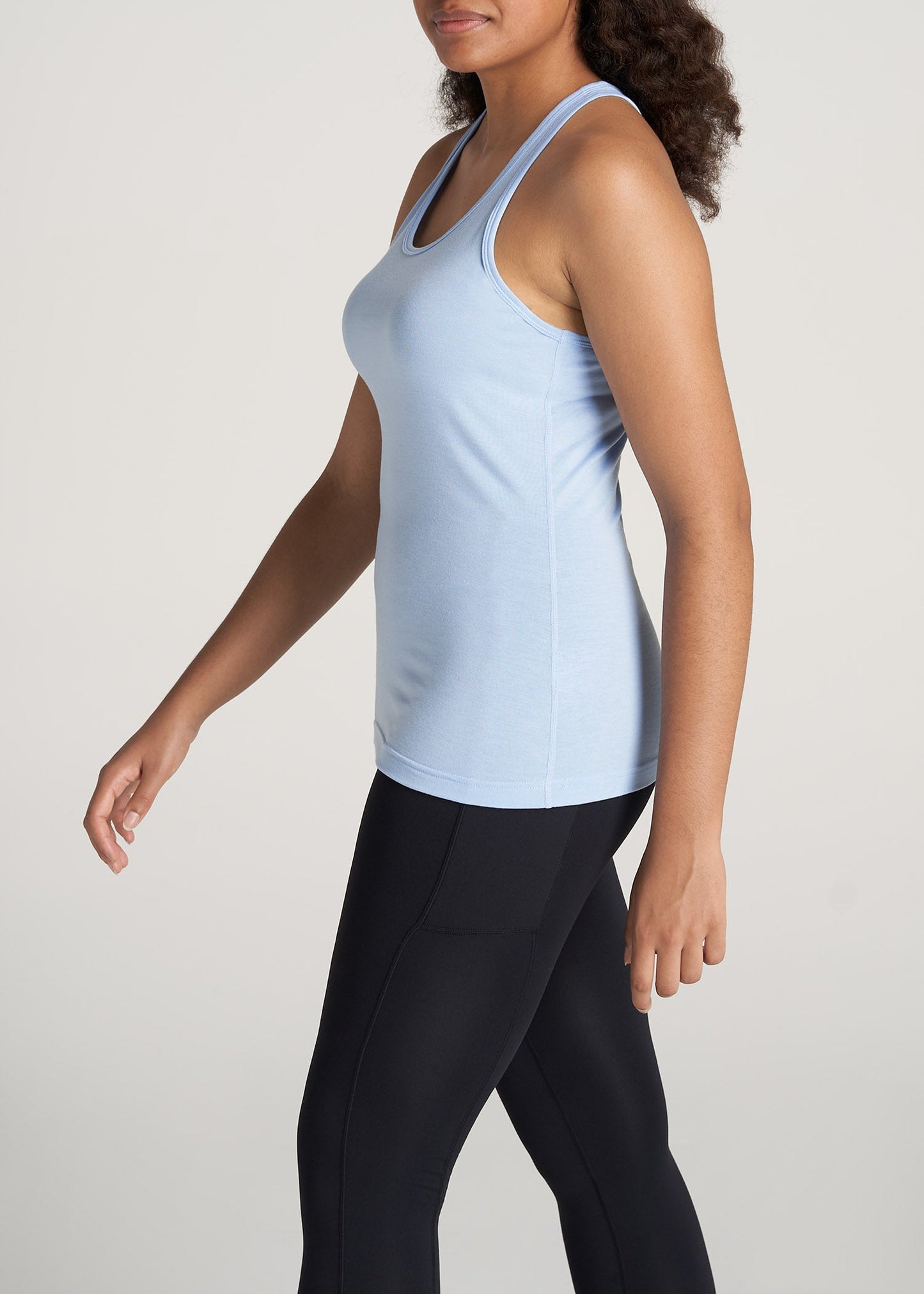 American-Tall-Women-Athletic-RacerBack-Tank-CloudBlue-side