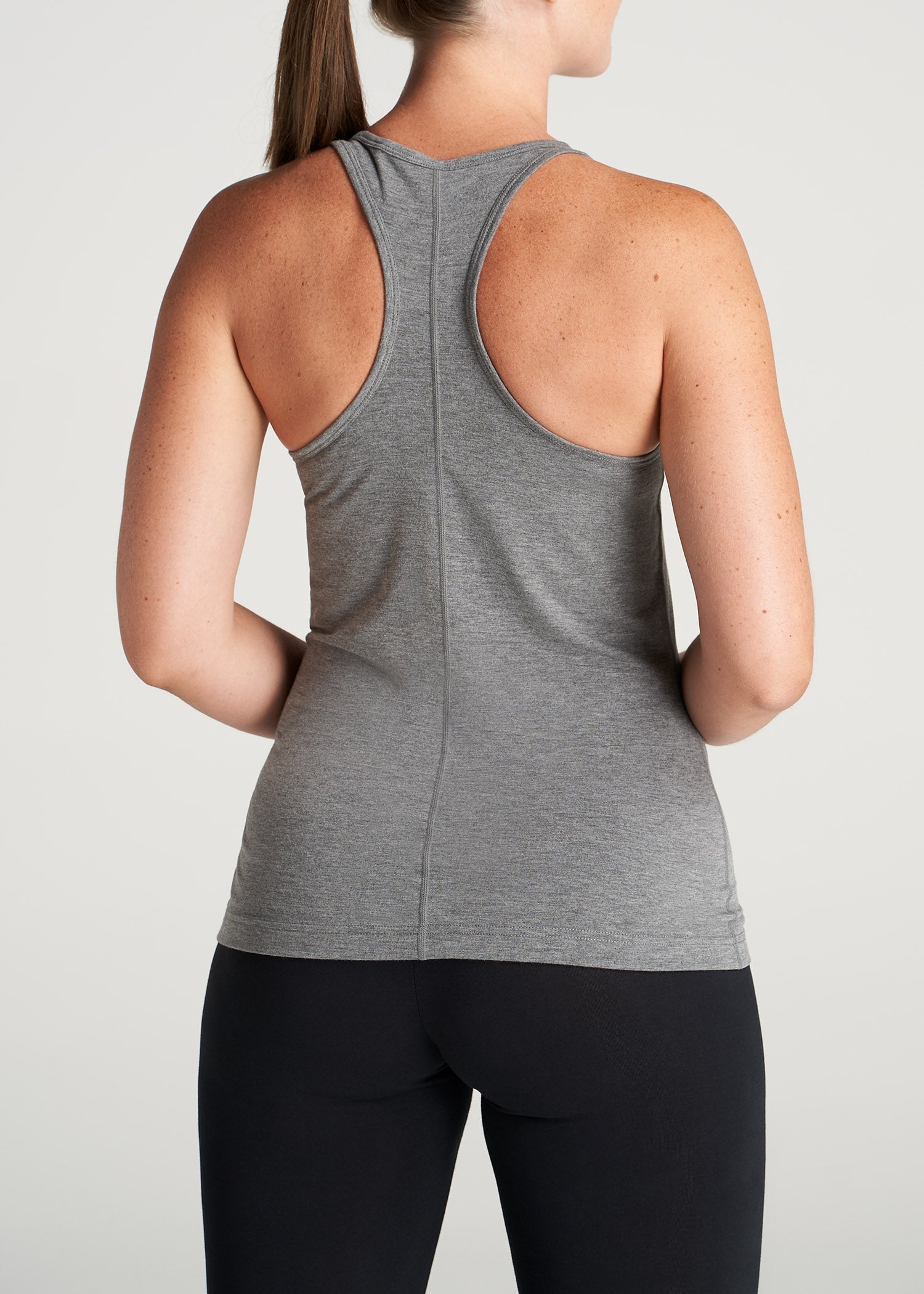 American-Tall-Women-Athletic-RacerBack-Tank-DarkGrey-back