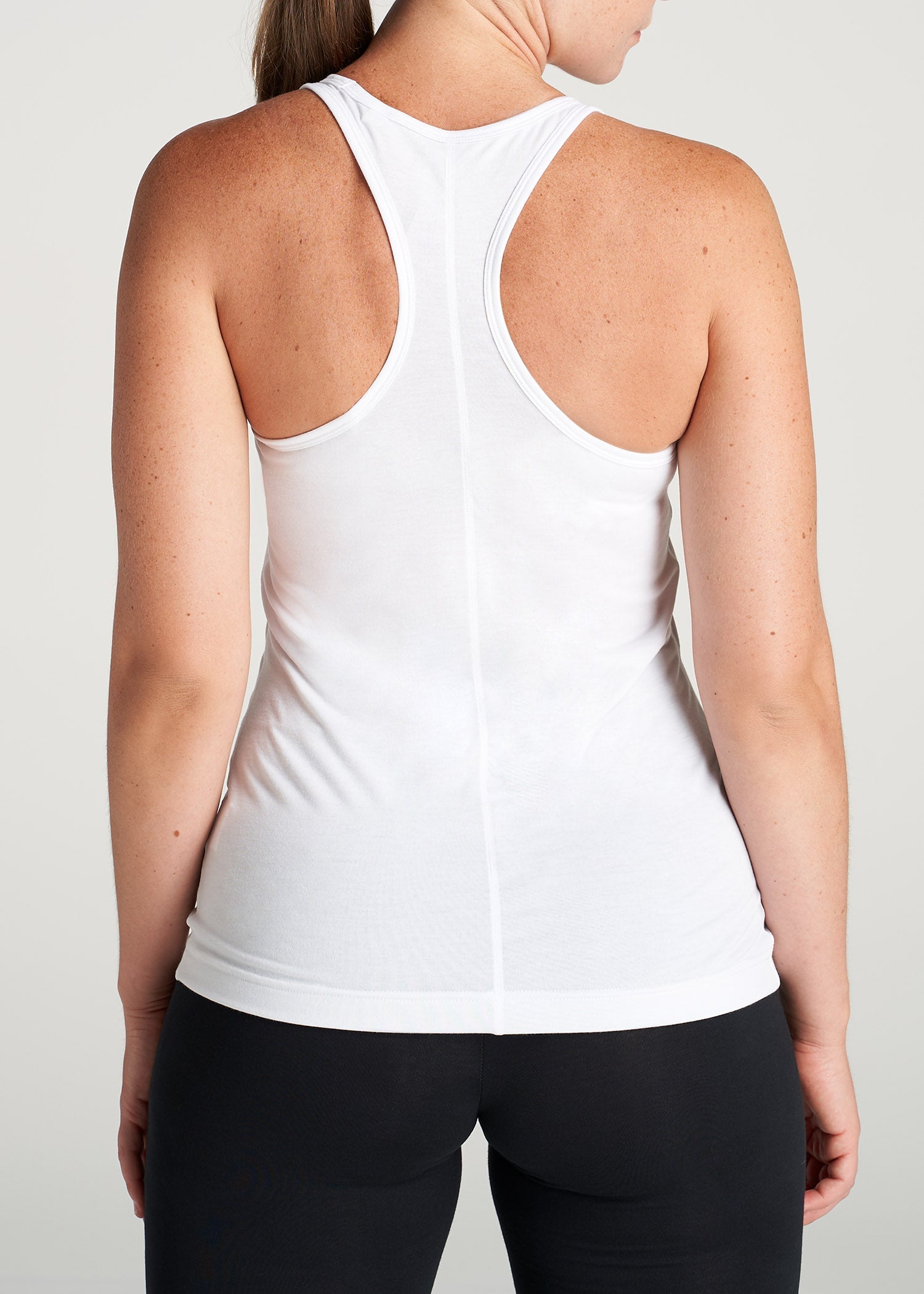 American-Tall-Women-Athletic-RacerBack-Tank-White-back
