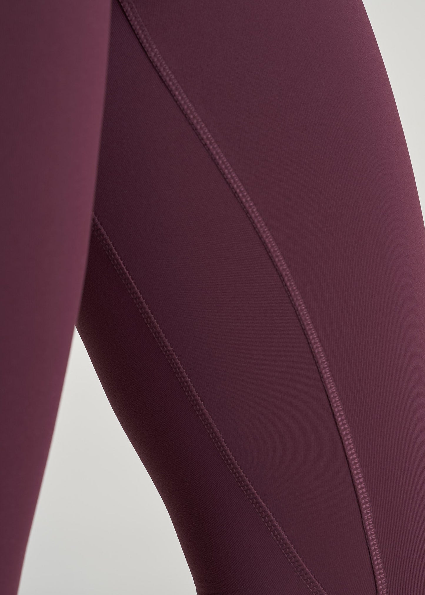 American-Tall-Women-Bella-OuterPocket-Leggings-BeetRoot-seam
