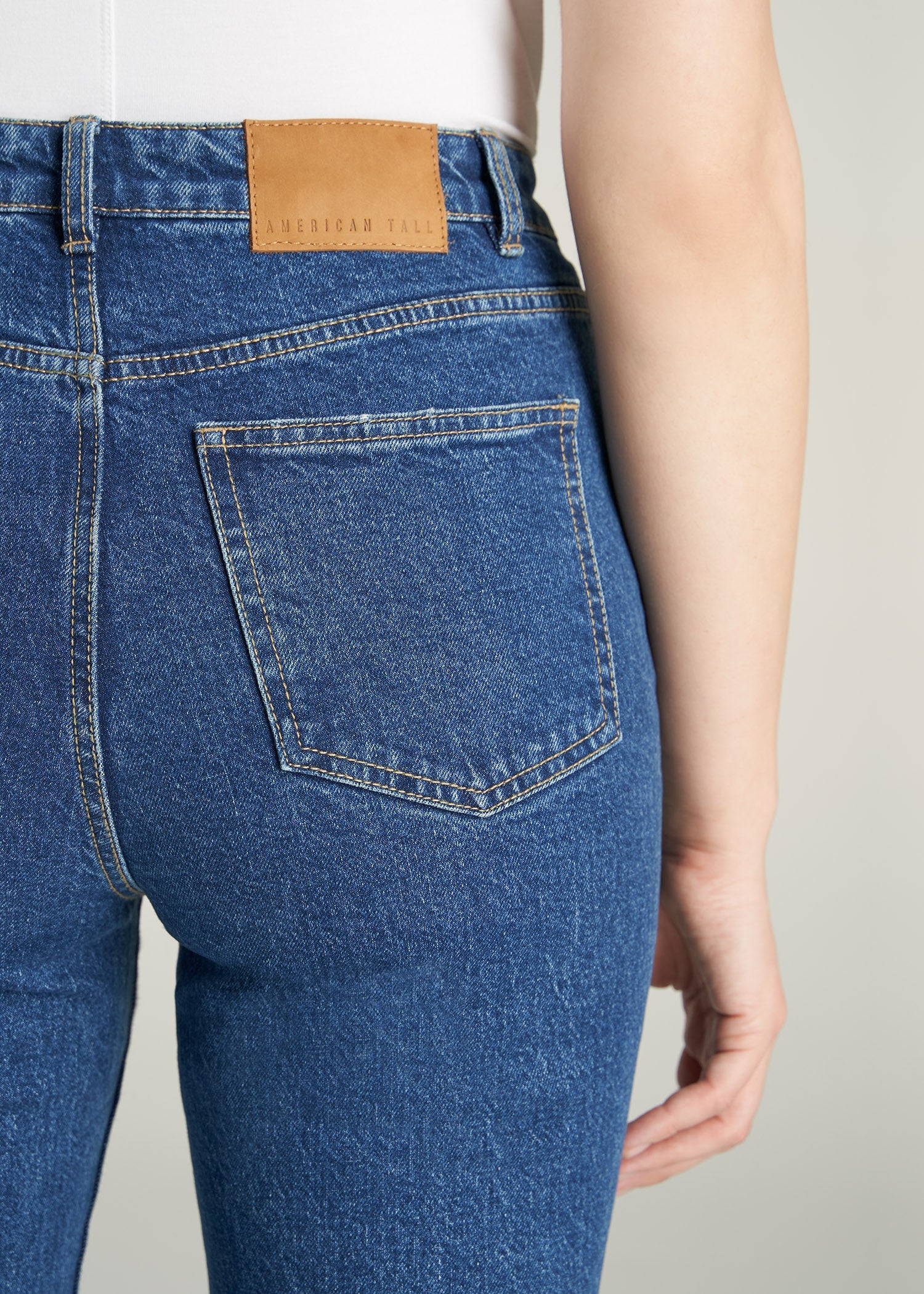       American-Tall-Women-Britney-Bootcut-HighWaisted-Jean-MediumIndigo-detail
