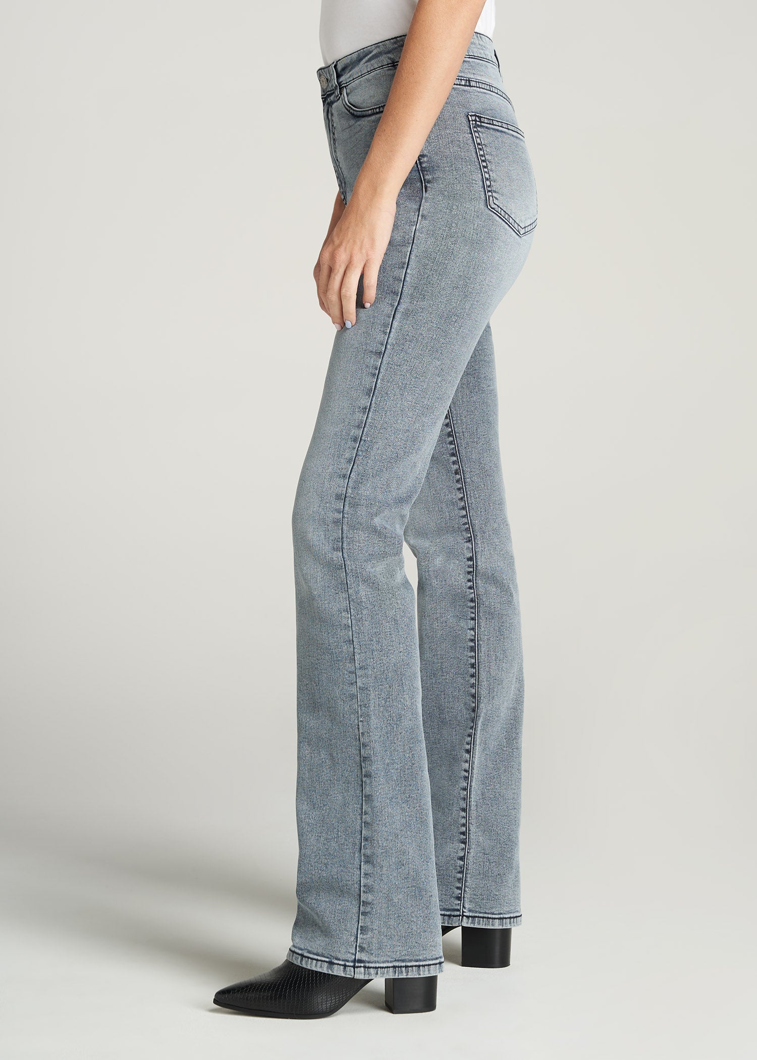       American-Tall-Women-BritneyBootcut-HighWaisted-Jean-LightGreyWash-side