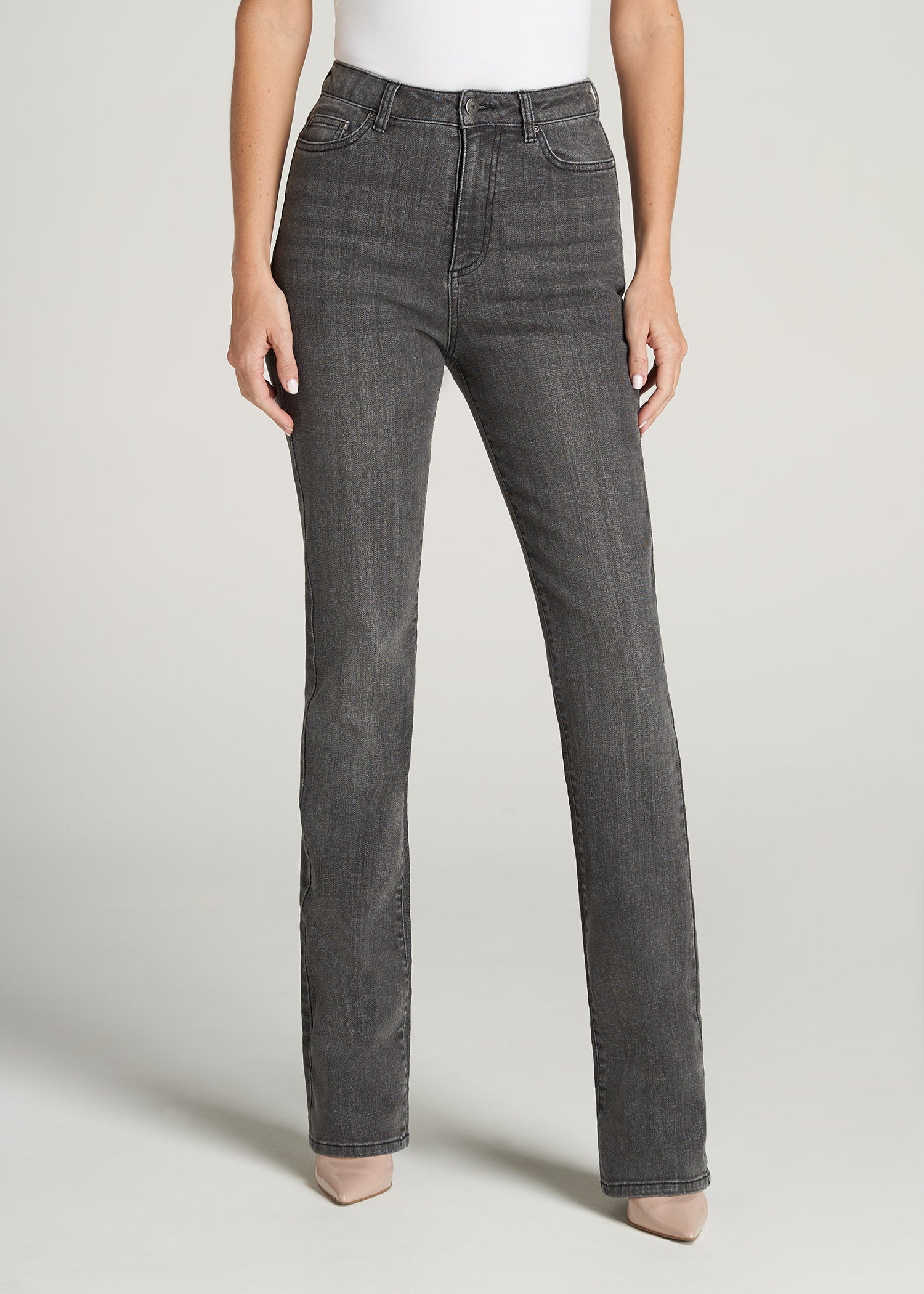   American-Tall-Women-BritneyBootcut-HighWaisted-Jean-TrueGritGrey-front