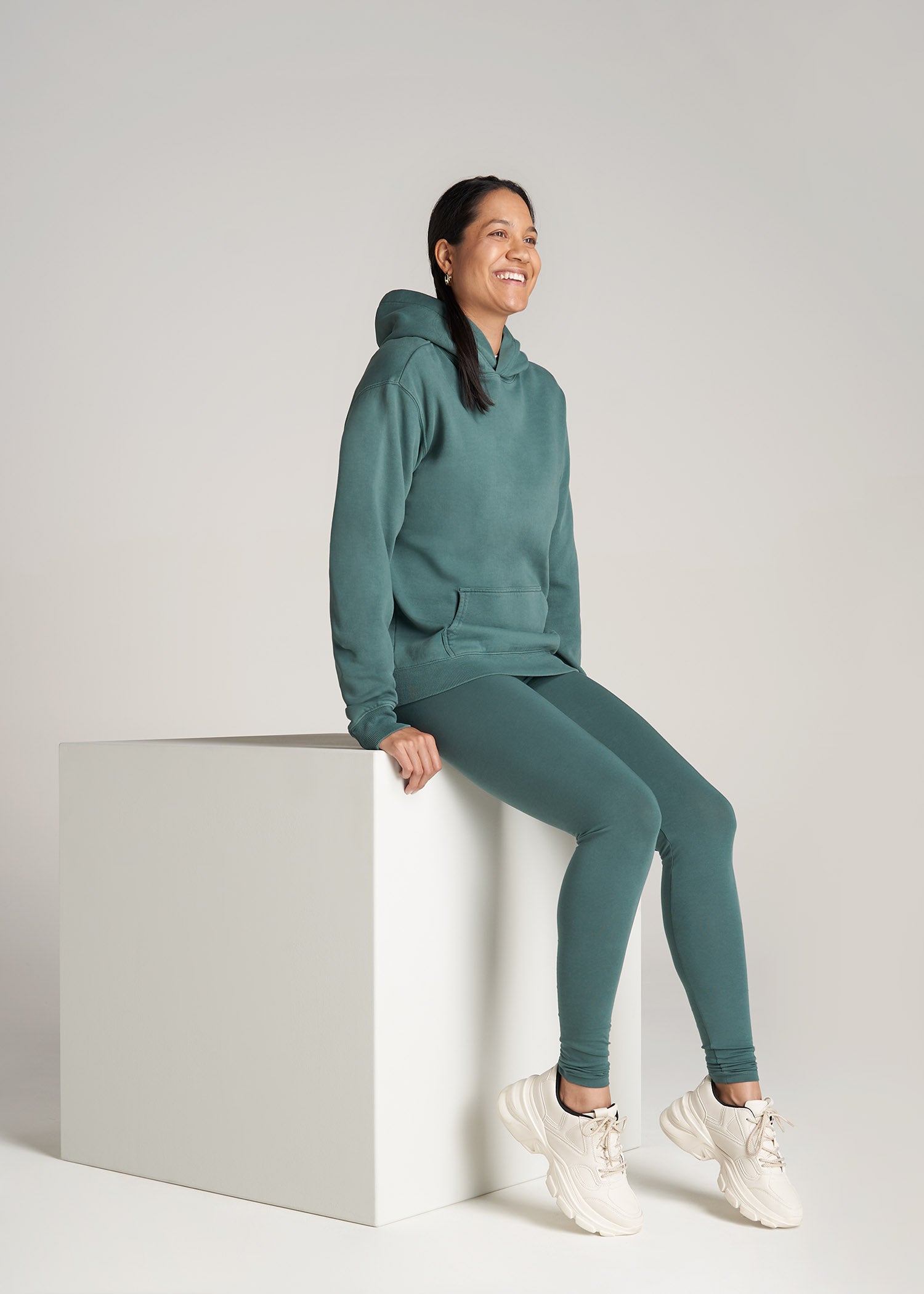    American-Tall-Women-CottonLeggings-JuniperGreen-full