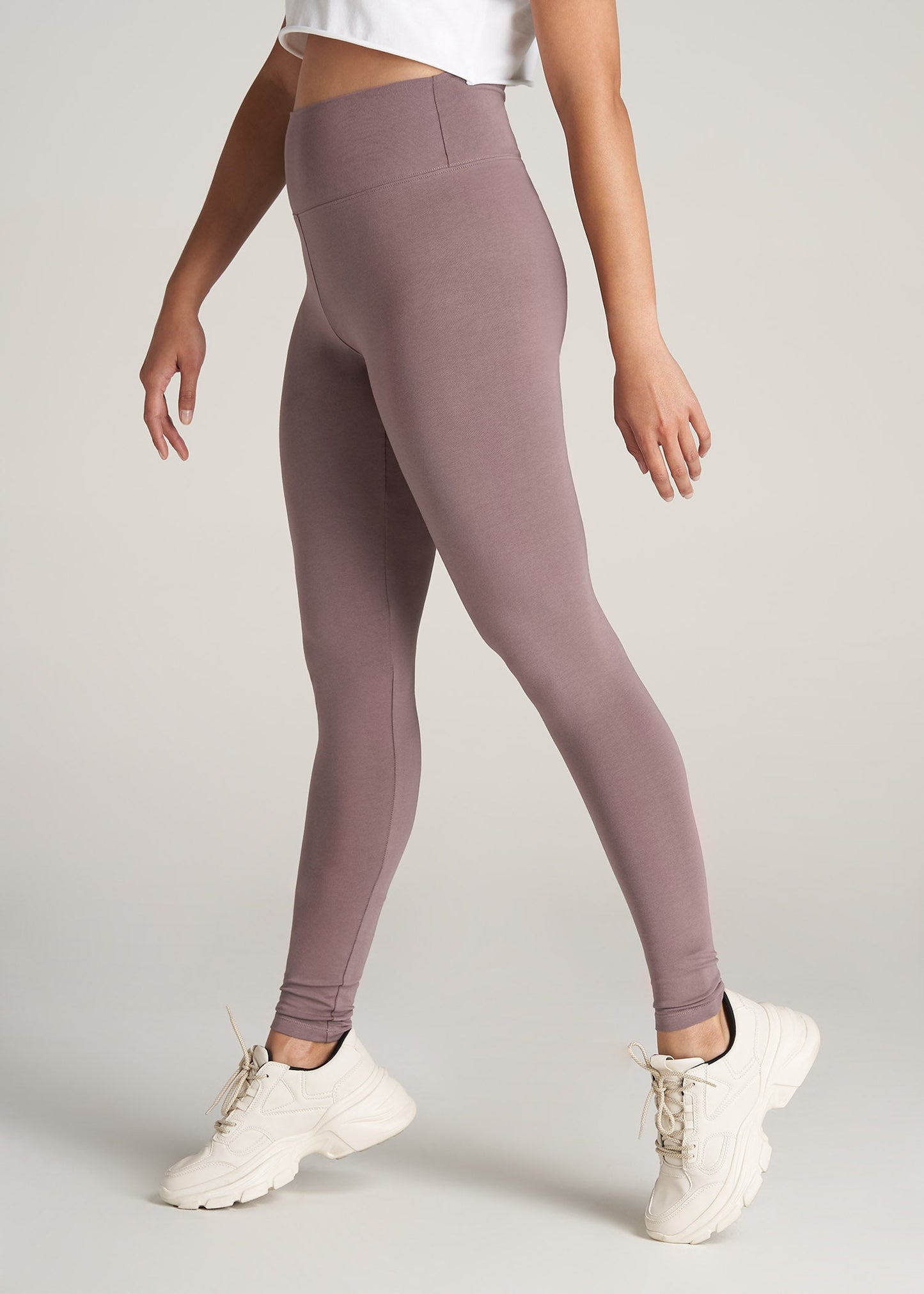     American-Tall-Women-CottonLeggings-SmokedMauve-side