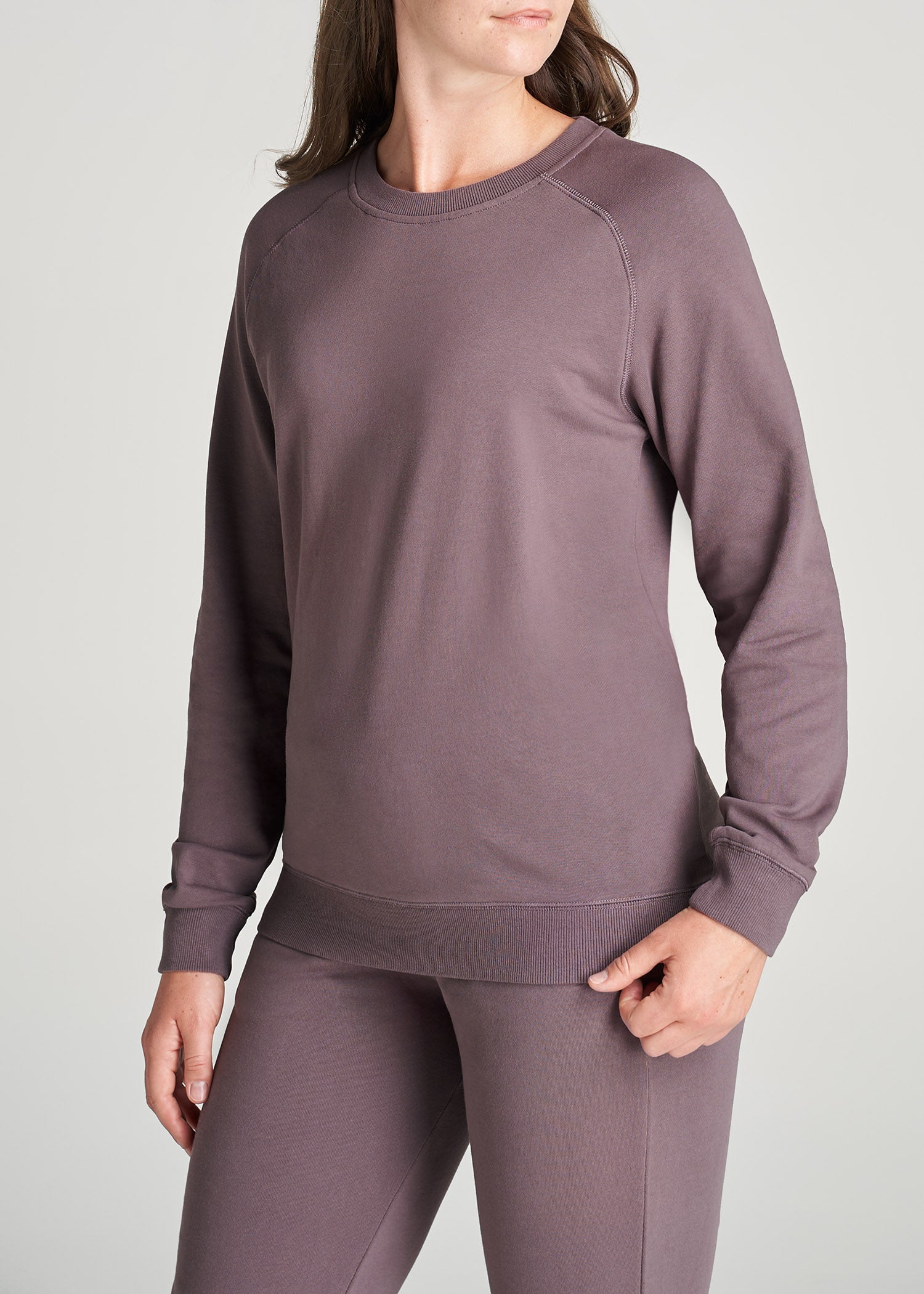 American-Tall-Women-FrenchTerry-CrewNeck-SmokedMauve-side.jpg