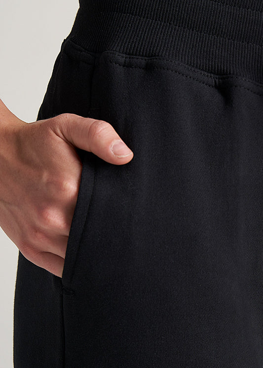 American-Tall-Women-FrenchTerry-Jogger-Black-detail