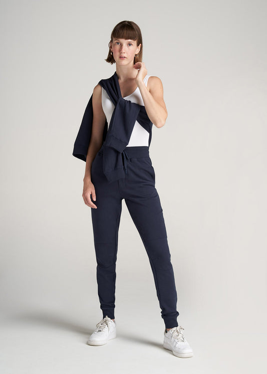 American-Tall-Women-FrenchTerry-Jogger-Navy-full