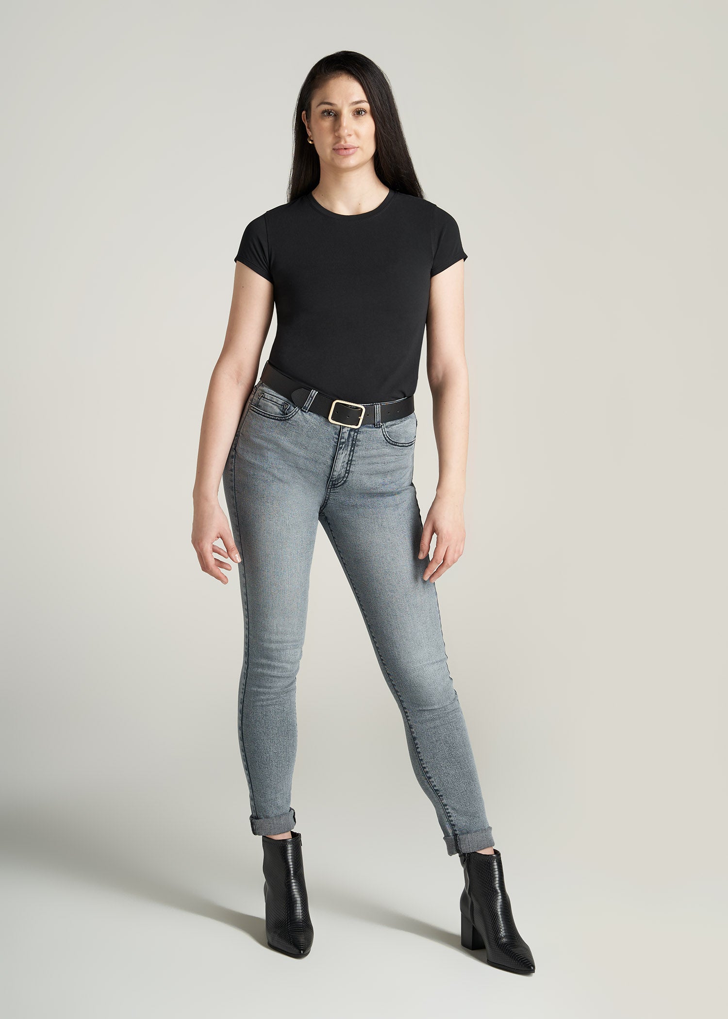       American-Tall-Women-Georgia-HighRise-Skinny-AnkleLength-Jean-LightGreyWash-full