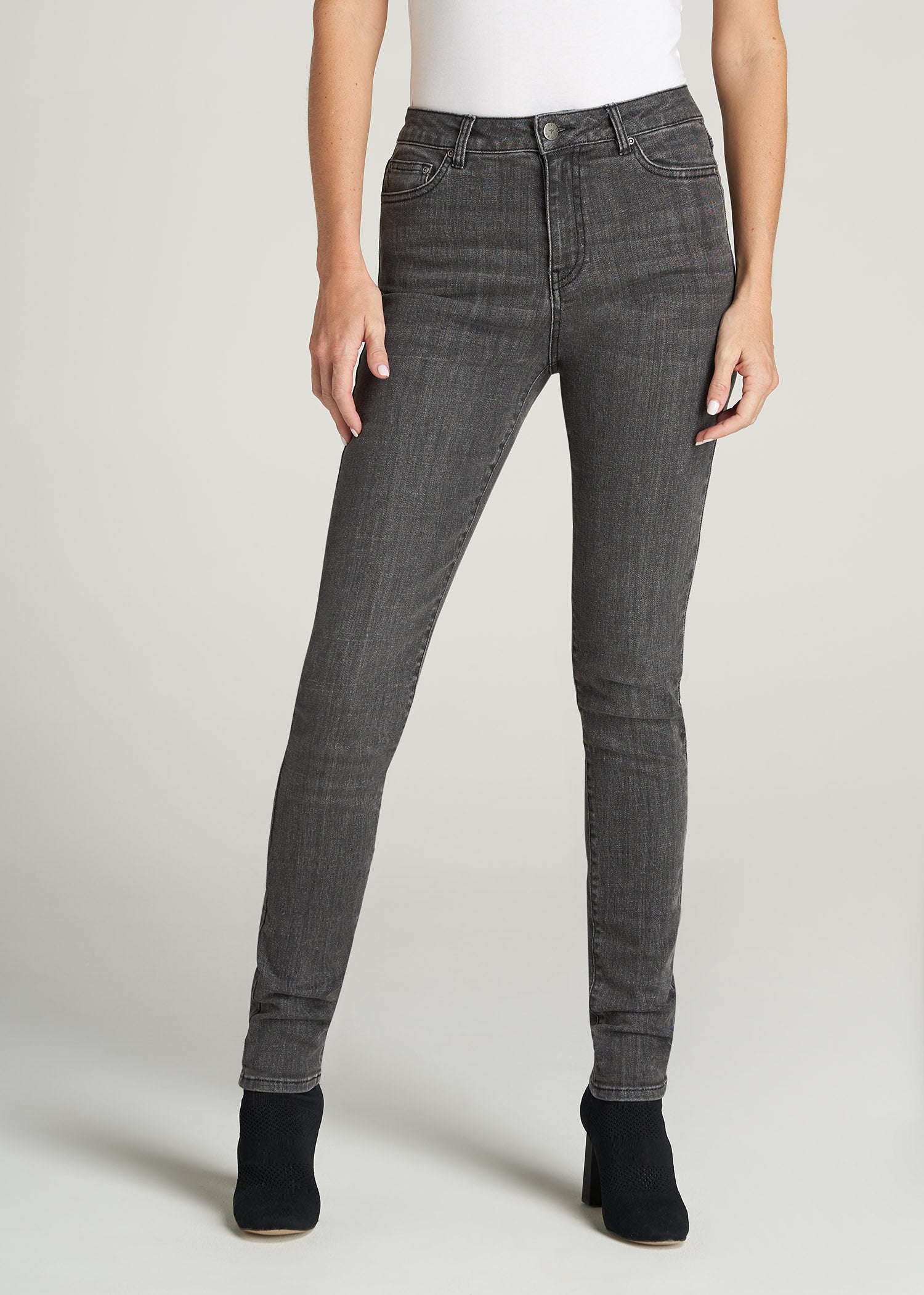       American-Tall-Women-Georgia-HighRise-Skinny-FullLength-Jean-TrueGritGrey-front