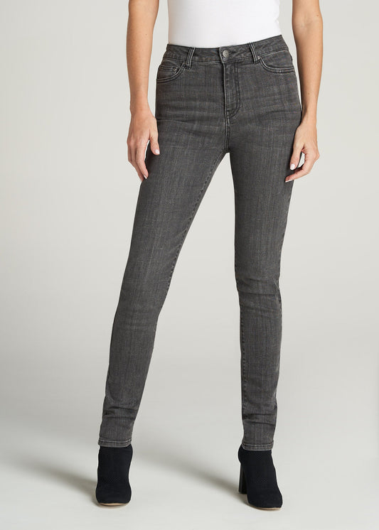       American-Tall-Women-Georgia-HighRise-Skinny-FullLength-Jean-TrueGritGrey-front