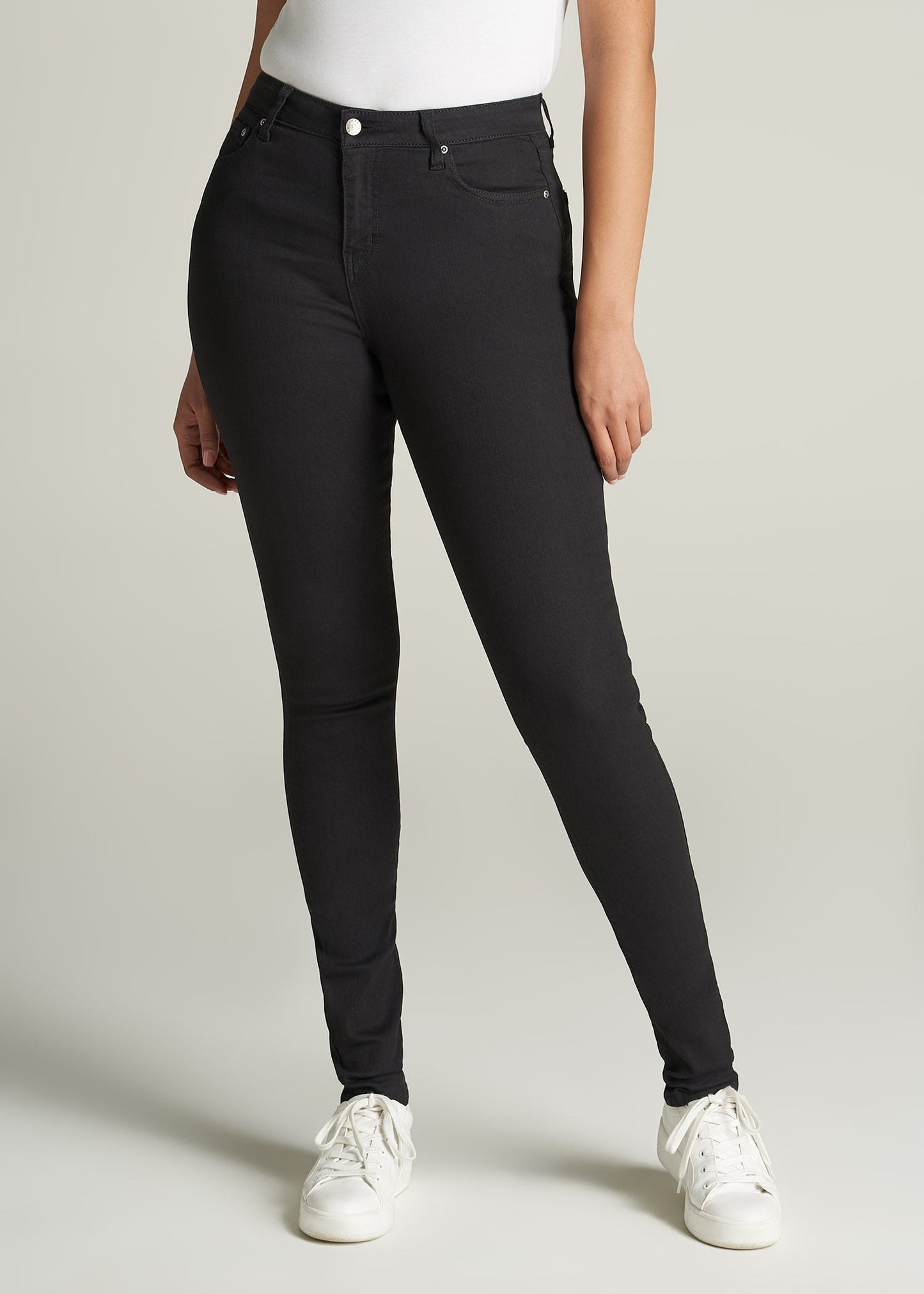 American-Tall-Women-Georgia-HighRise-SkinnyJean-Black-front