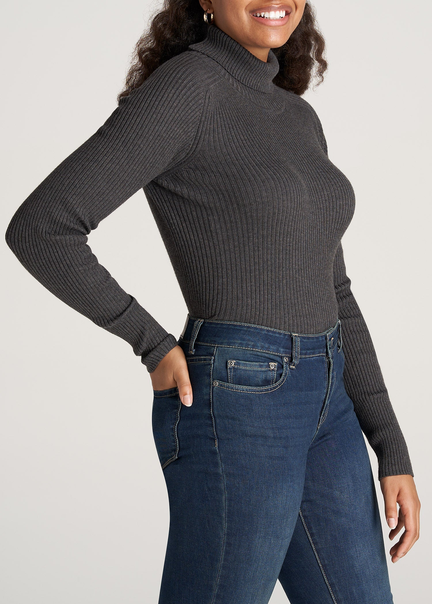 American-Tall-Women-HeavyRib-Turtleneck-Sweater-ShadowGreyMix-side