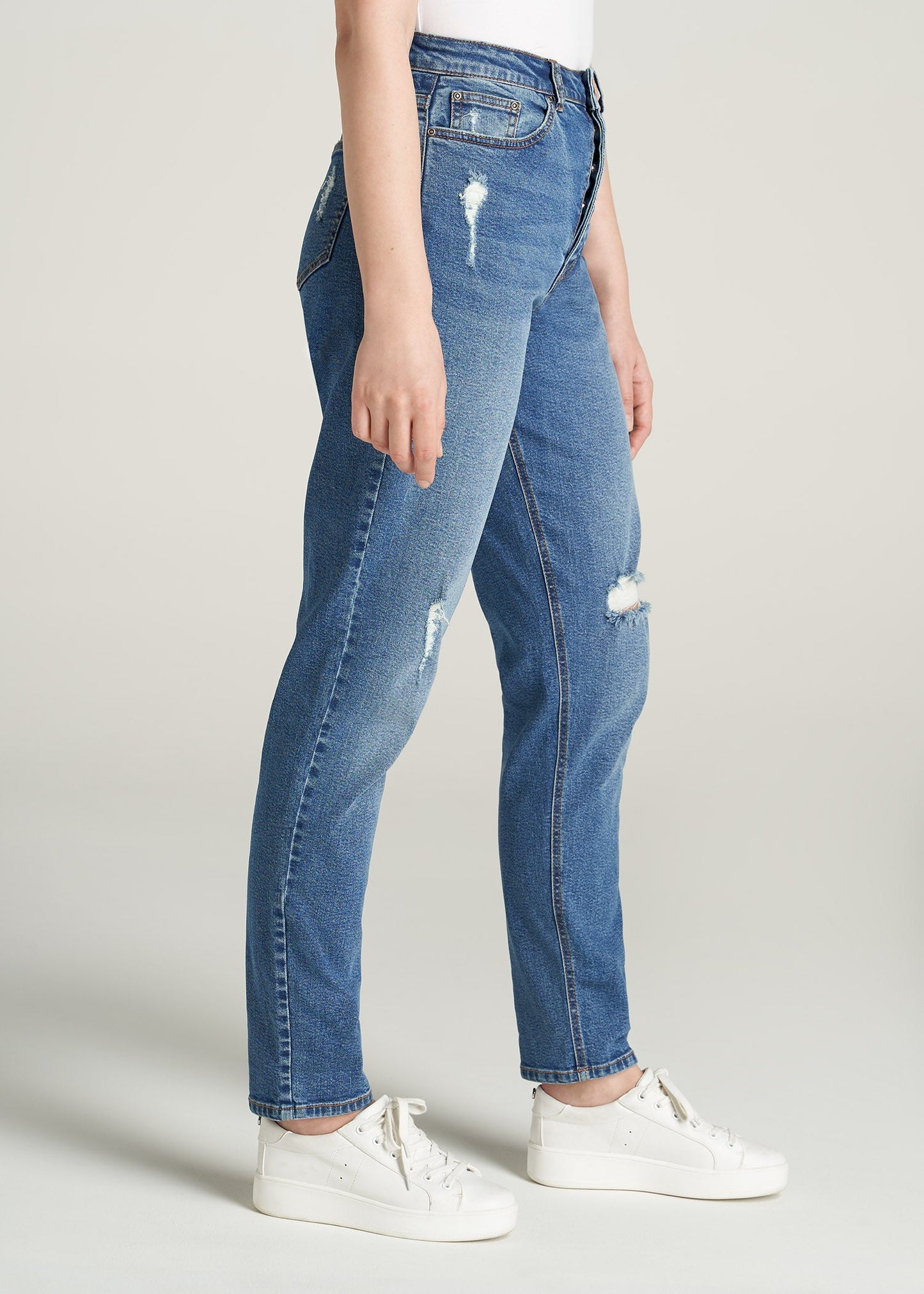       American-Tall-Women-Jada-MomJean-BrightBlue-side