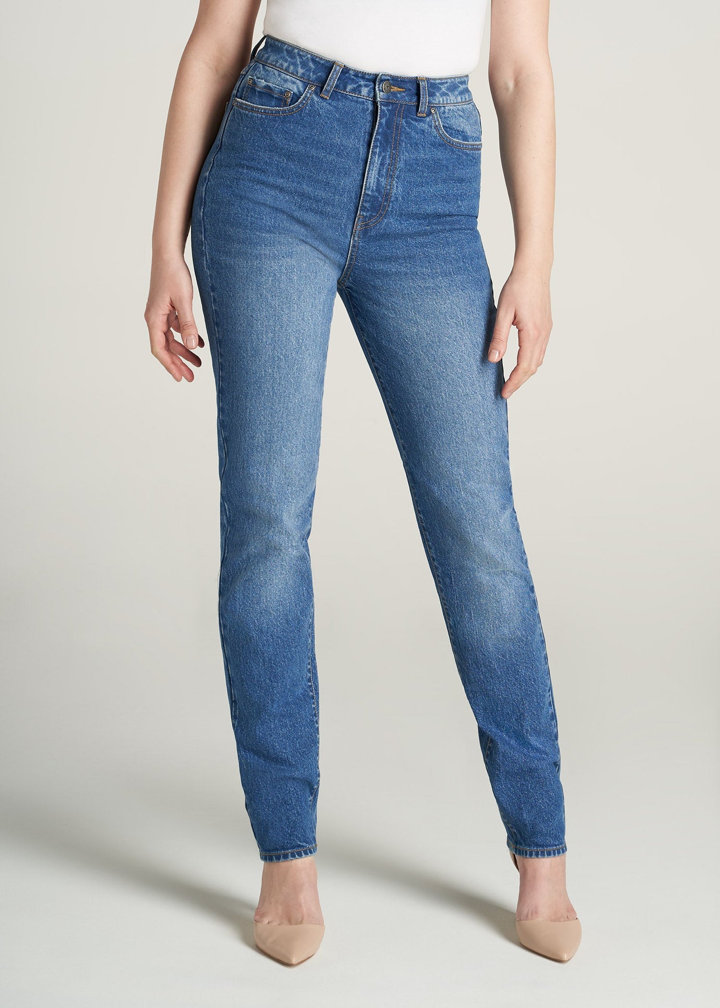    American-Tall-Women-Lola-UltraHighRise-SlimJean-TrueBlue-front