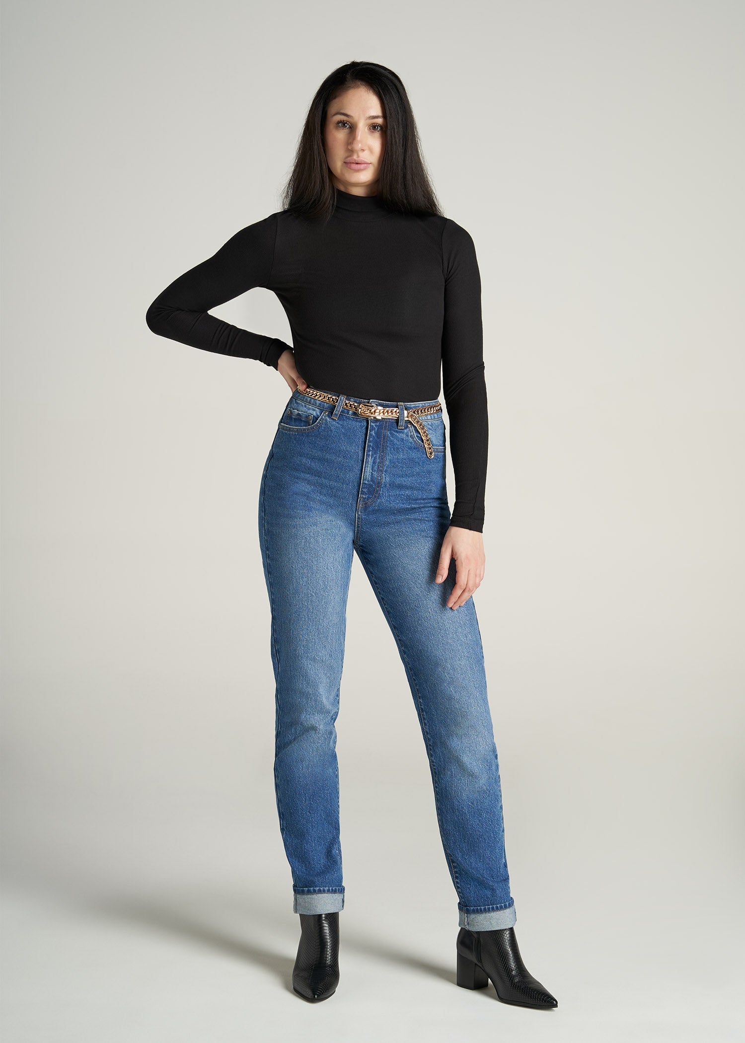       American-Tall-Women-Lola-UltraHighRise-SlimJean-TrueBlue-full