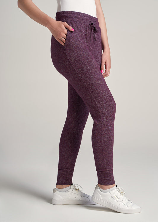 American-Tall-Women-Lounge-Joggers-BeetrootMix-side