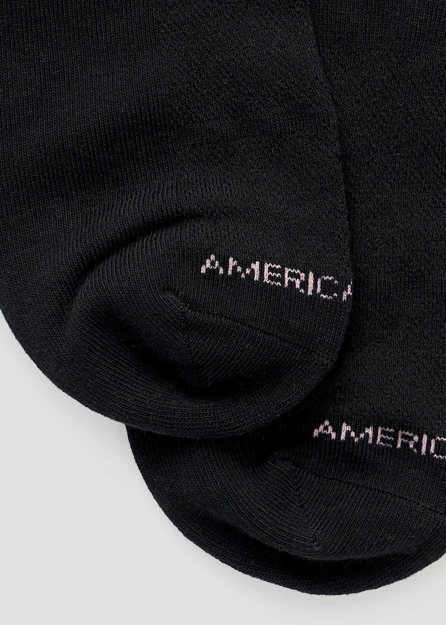 American-Tall-Women-NoShowSocks-3Pack-Black-detail