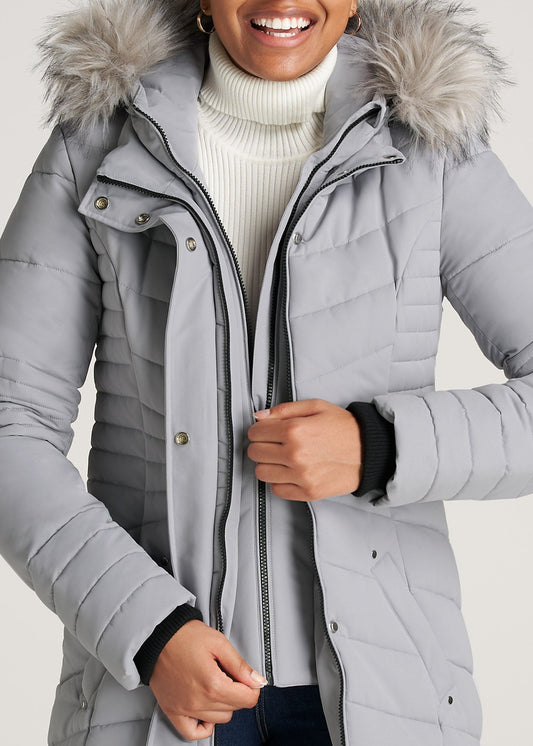American-Tall-Women-Parka-CloudGrey-insidezipper