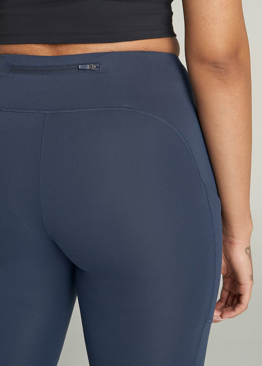Tall Women's Performance Pocket Legging in Navy
