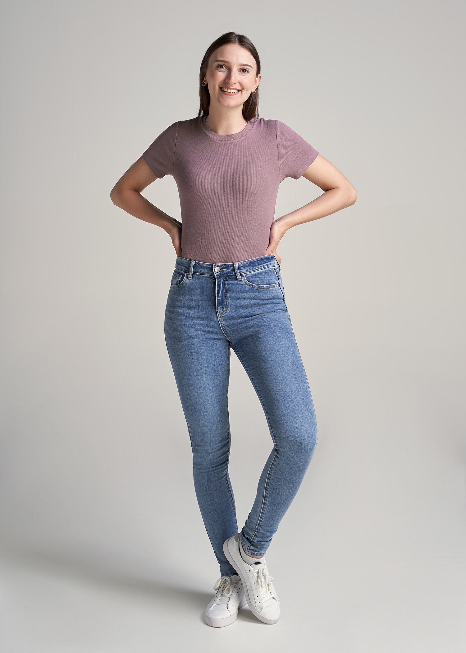 American-Tall-Women-Ribbed-Tee-SmokedMauve-full