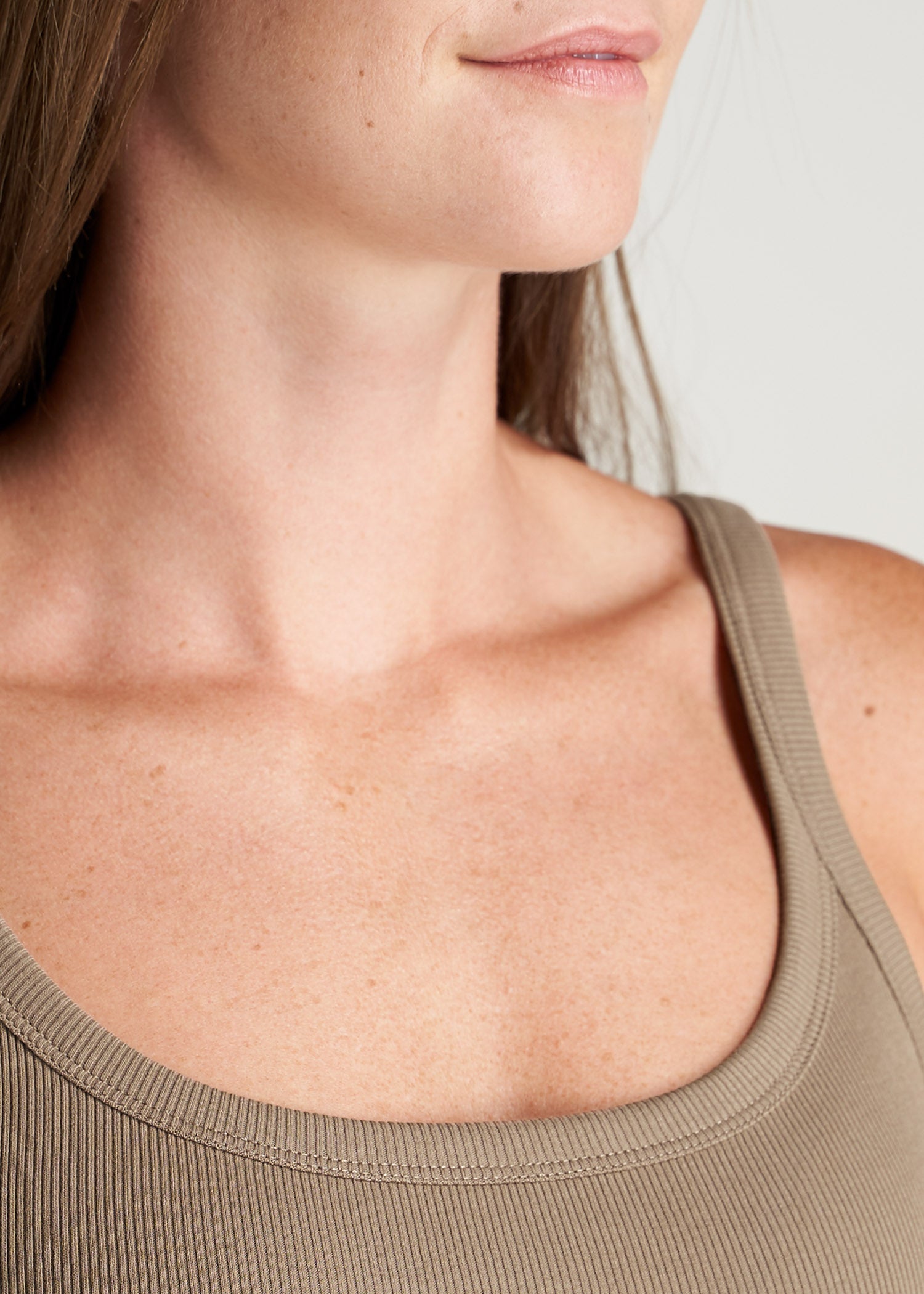 American-Tall-Women-RibbedTank-Latte-detail