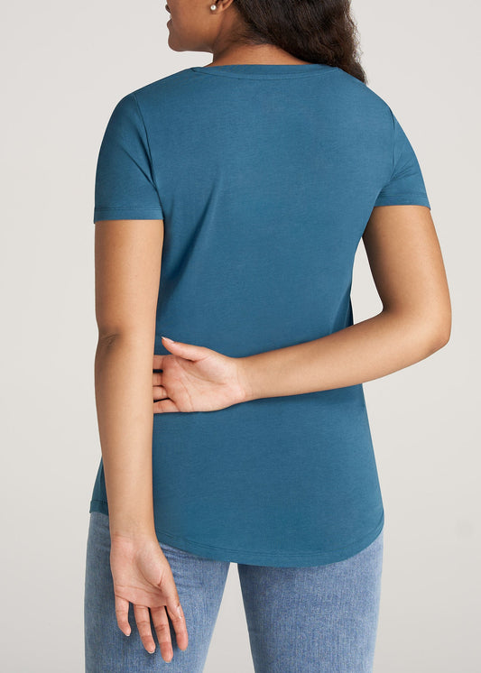 American-Tall-Women-Scoop-Tee-DeepWater-back