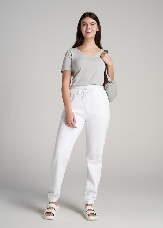 American-Tall-Women-ScoopVNeck-Tee-Silver-full