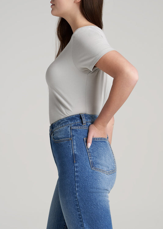     American-Tall-Women-ScoopVNeck-Tee-Silver-side