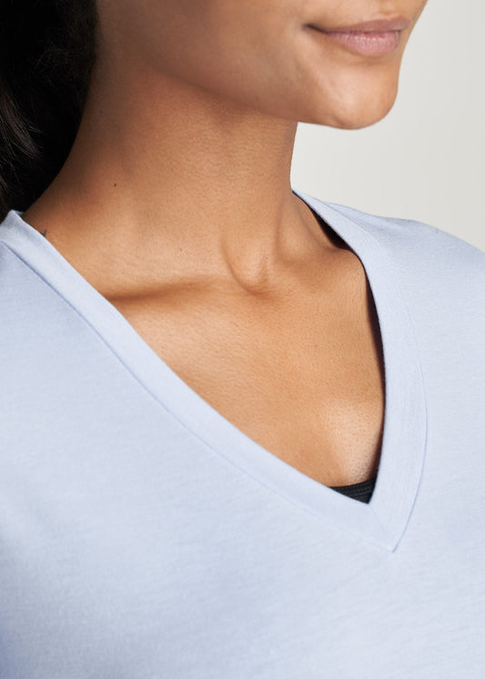 American-Tall-Women-ShortSleeve-VNeck-AthleticTee-CloudBlue-detail