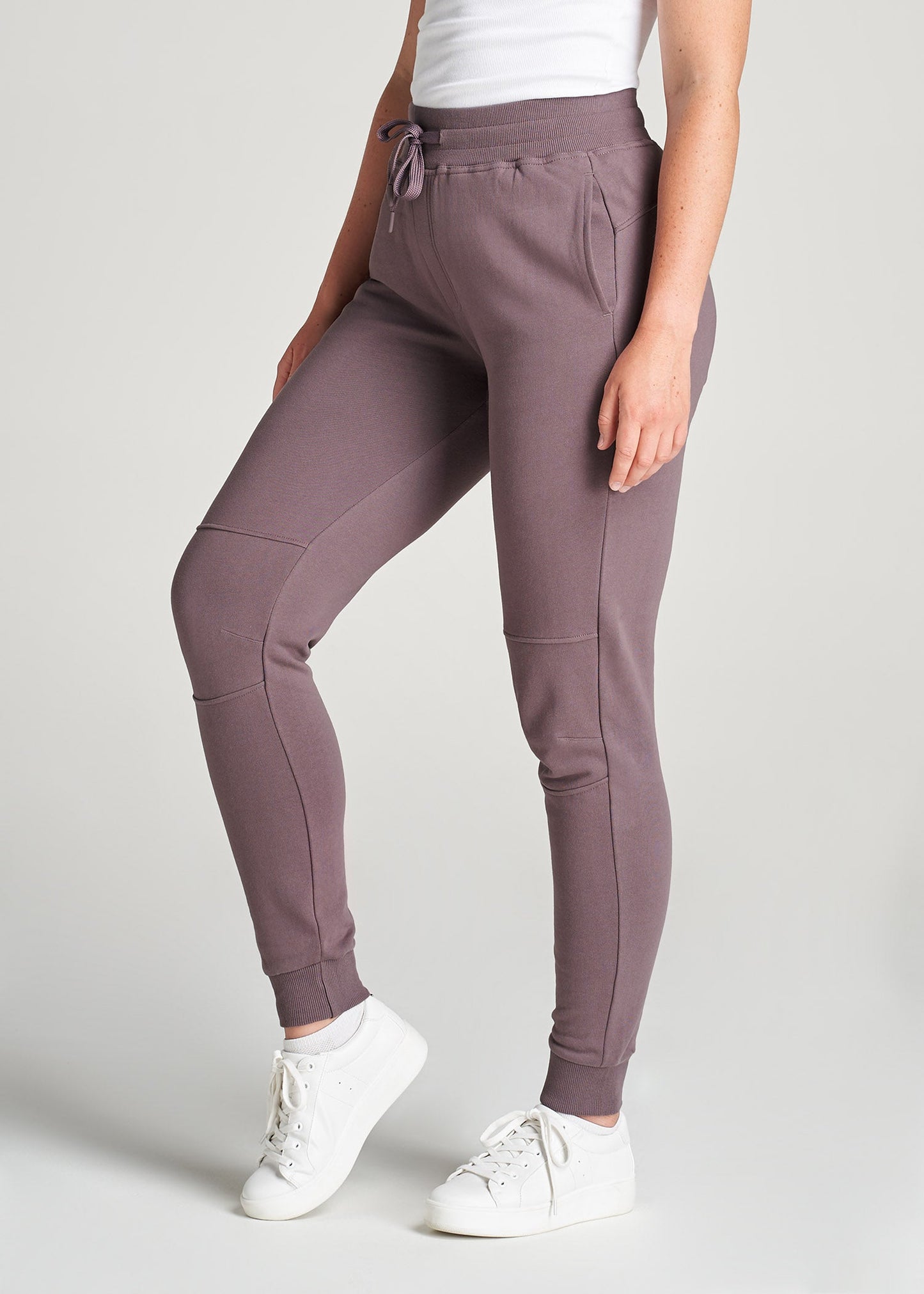 American-Tall-Women-Tall-FrenchTerry-Jogger-SmokedMauve-side