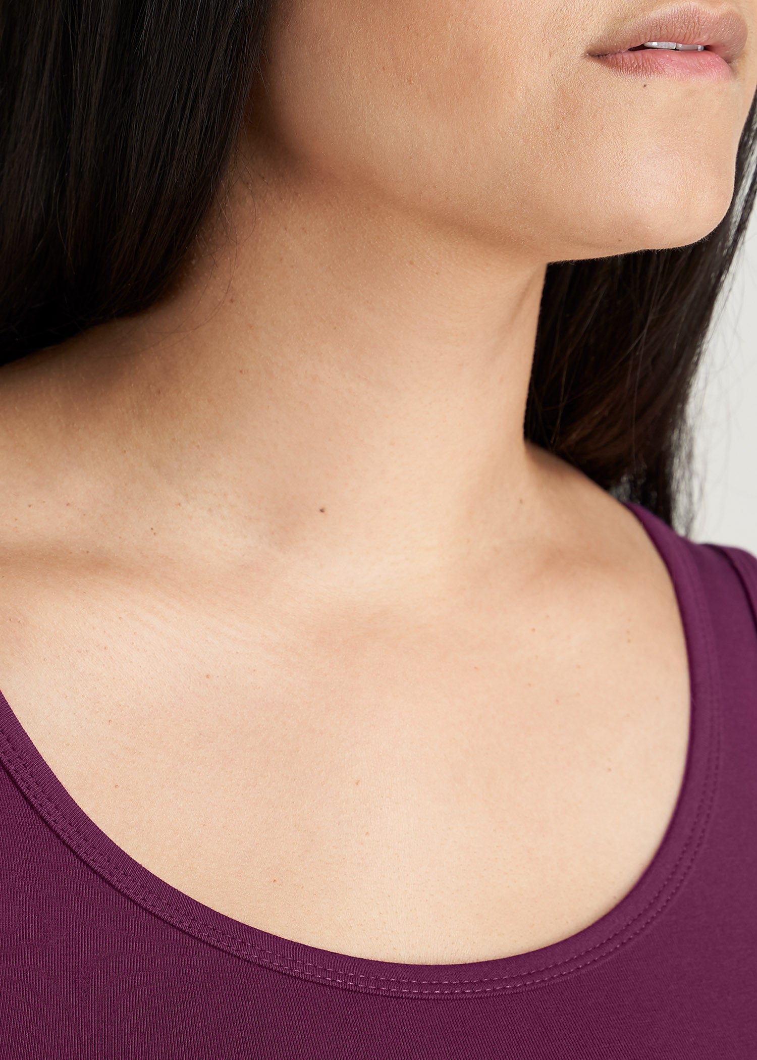 American-Tall-Women-Womens-JerseyTank-Plum-detail