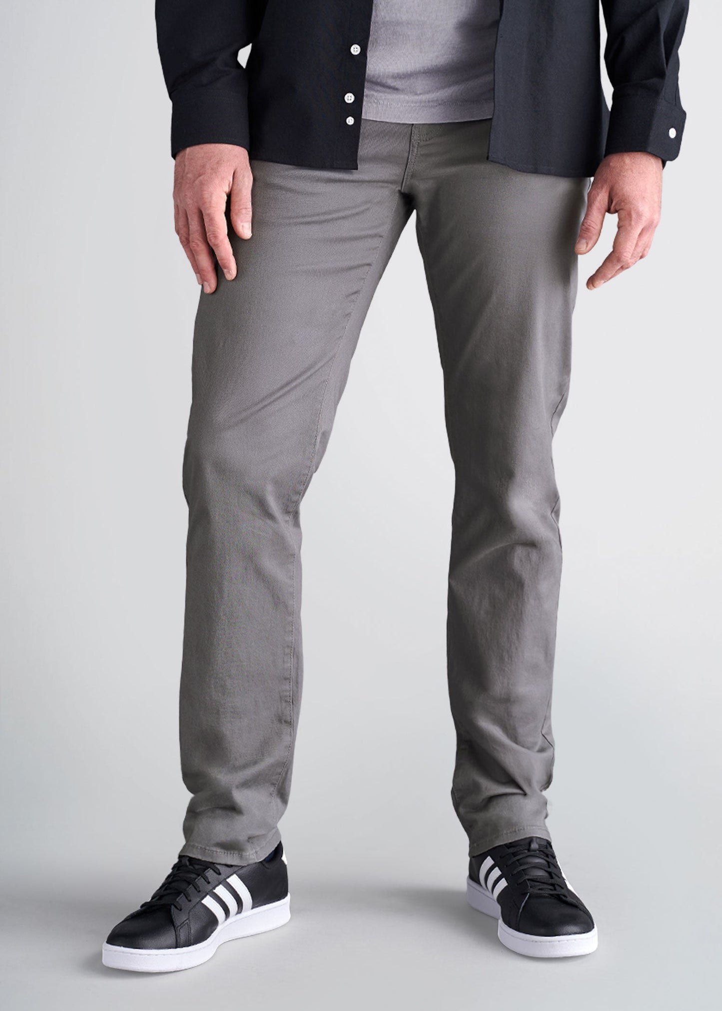 American-Tall-mens-j1-5pocket-charcoal-front