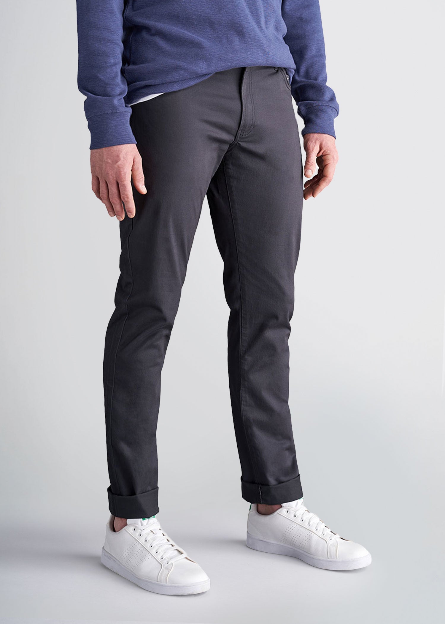American-tall-5pocket-carman-dark-carbon-frontcuff