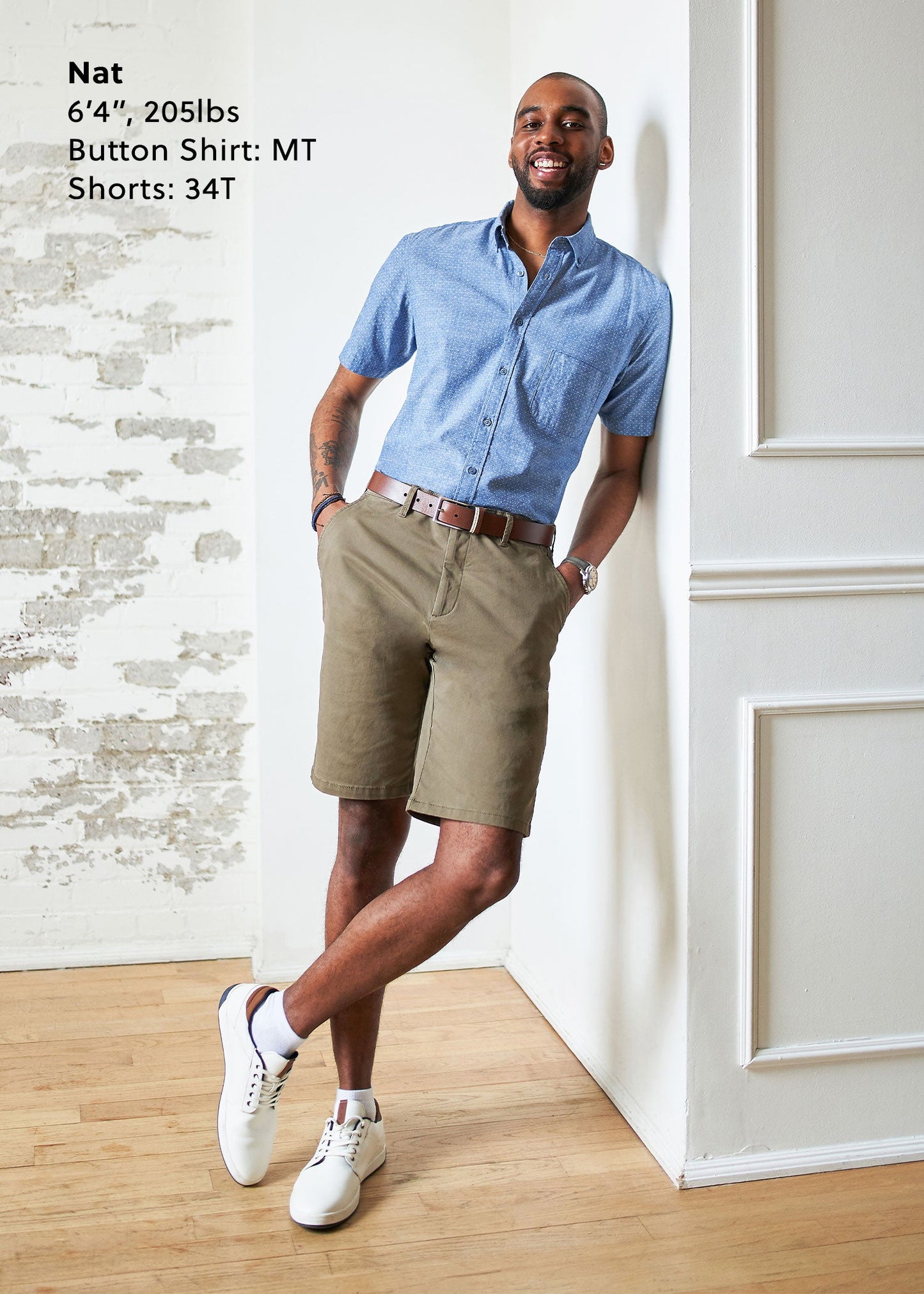 American-tall-mens-chino-shorts-armybrush-lifestyle