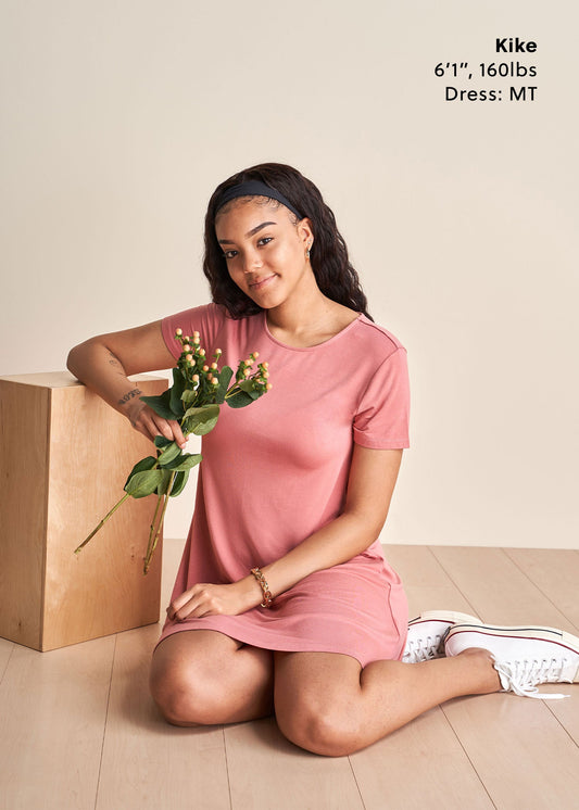American-tall-womens-swing-dress-coralrose-lifestyle