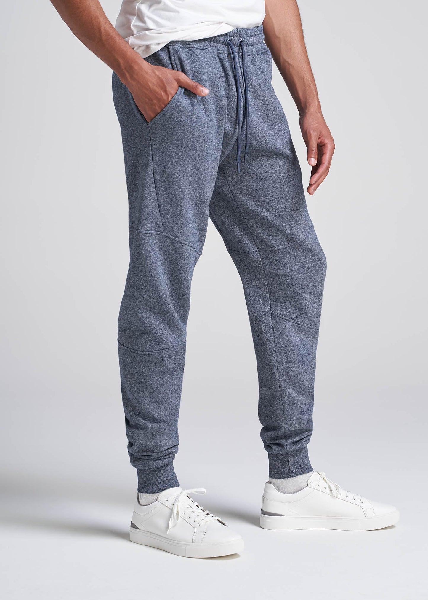 American_Tall_Men_80-20_Fleece_Joggers_NavyMelange-Side