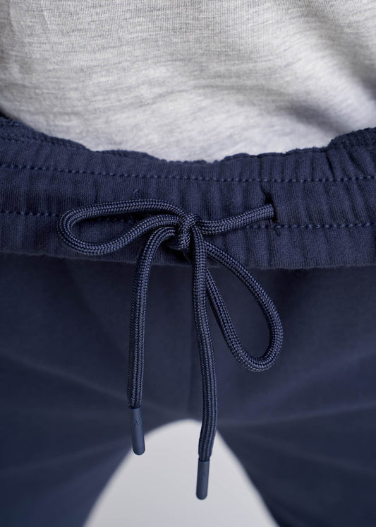 American_Tall_Men_80-20_Fleece_OpenBottom_Sweatpants_Navy-Strings