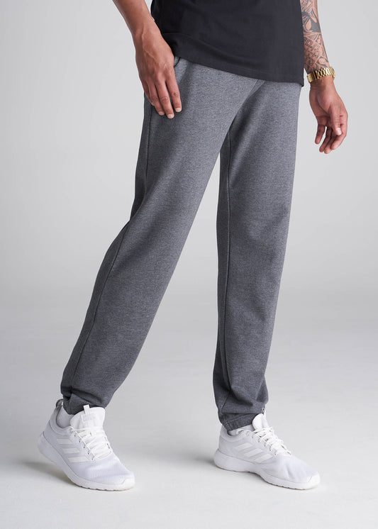 80-20 French Terry Men's Tall Sweatpants in Charcoal Mix