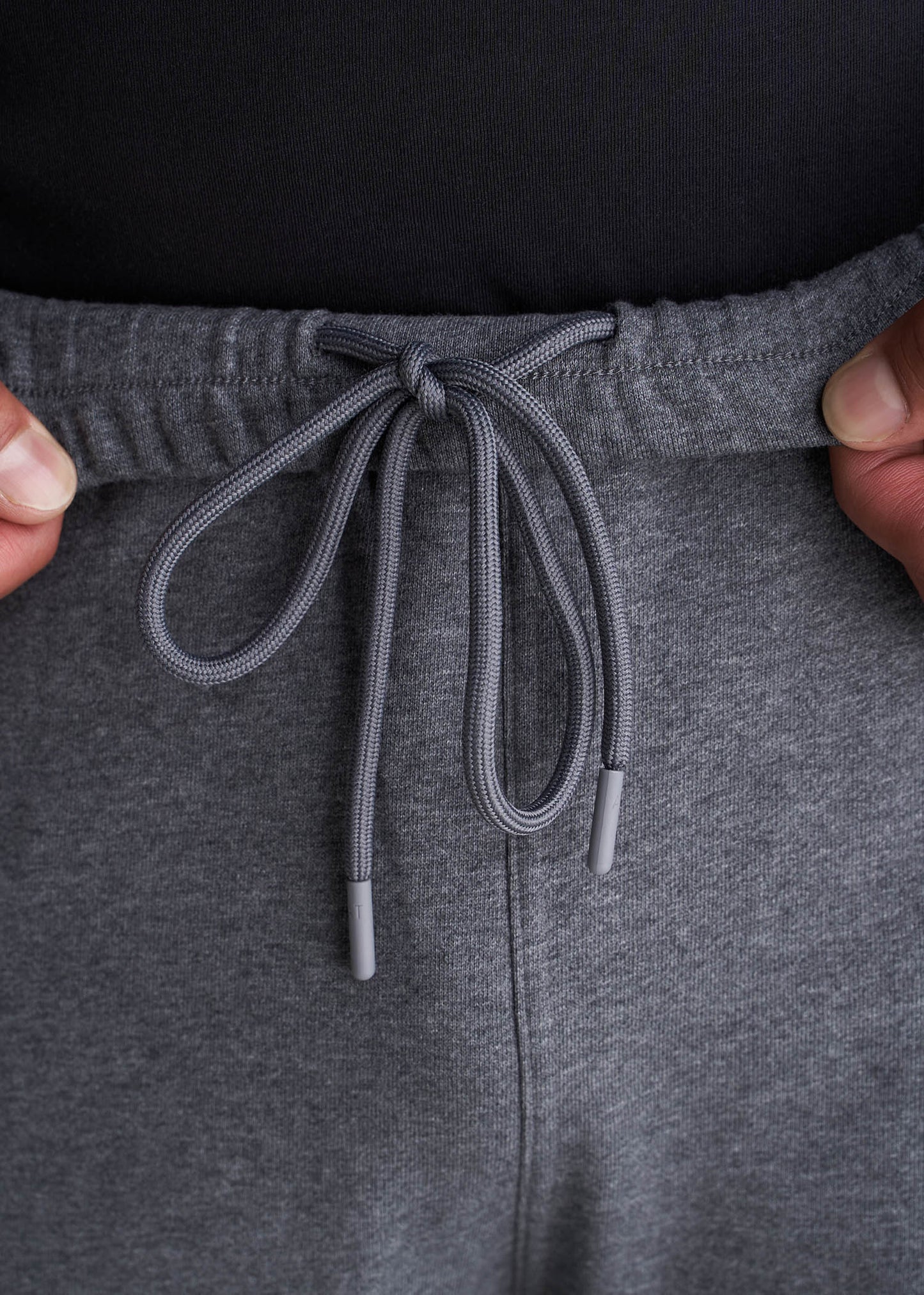 80-20 French Terry Men's Tall Sweatpants in Charcoal Mix