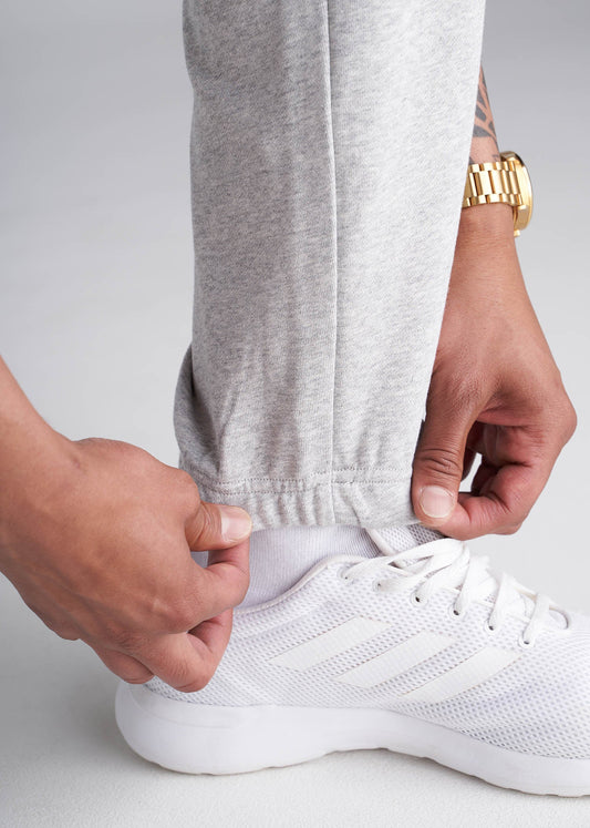 American_Tall_Men_8020_French_Terry_Sweatpants_GreyMix-Detail