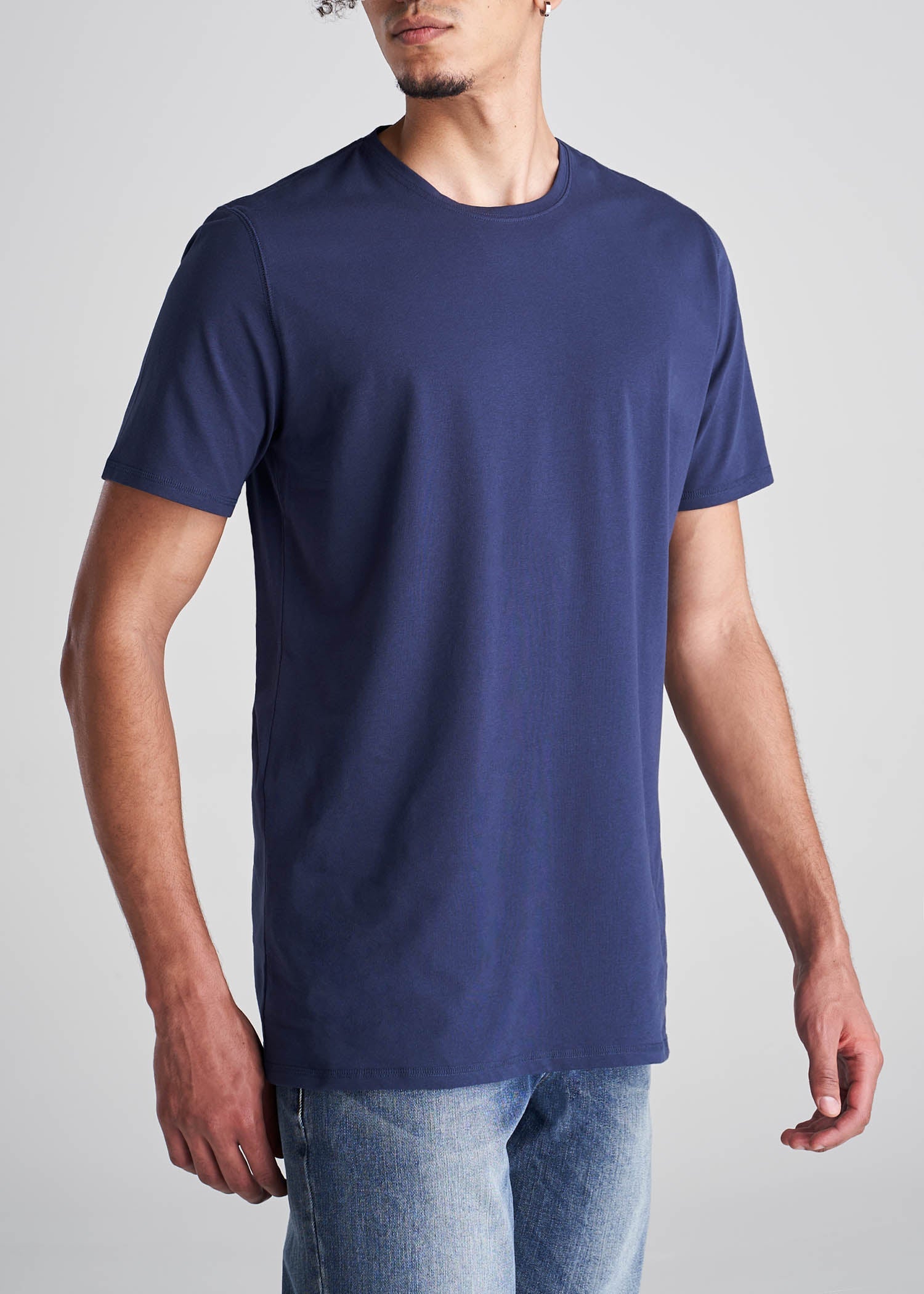 American_Tall_Men_Essentials_Regular_Fit_Crewneck_Tee_Navy-Side