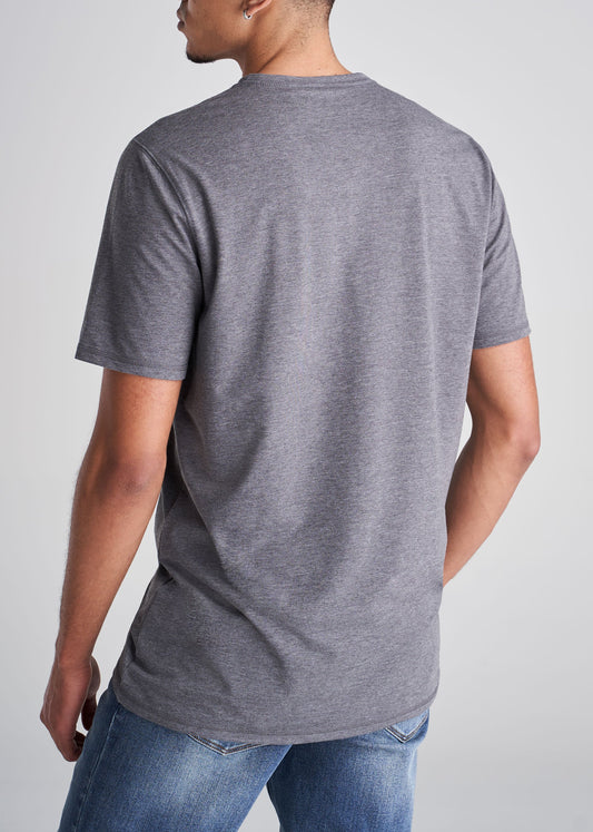 American_Tall_Men_Essentials_Regular_Fit_Vneck_Tee_CharcoalMix-Back